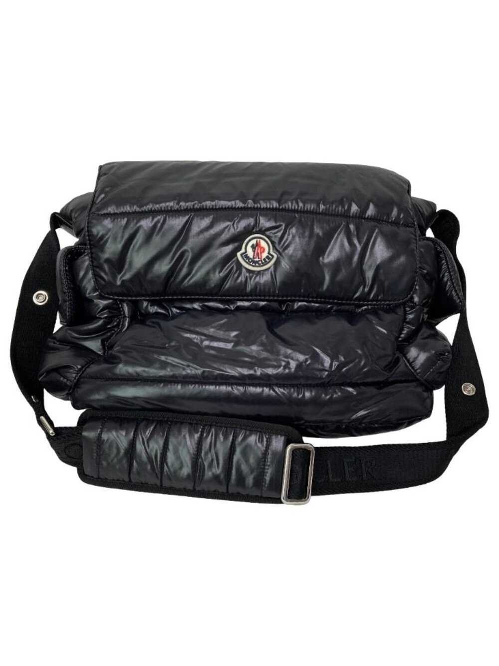 Moncler Mummy Mommy 2-Way Shoulder Bag Black